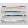 Analogue Studio Cartridge Headshell Leads (With OFC Gold Clips)