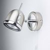 4921SS Palmer Chrome and Satin Silver Single Spotlight