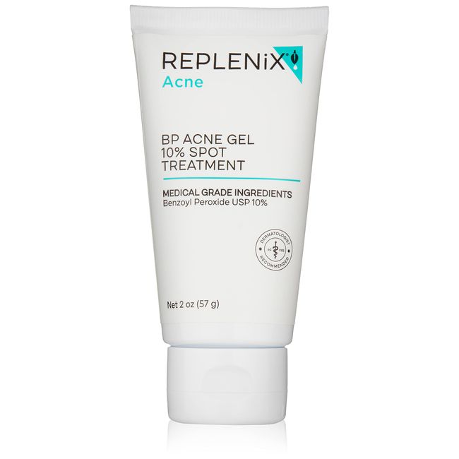 Replenix Benzoyl Peroxide Acne Gel 10% Spot Treatment