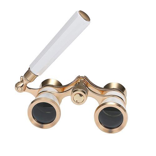 Aroncent Portable Binoculars 3x2.5 Magnification for Theatre Sports Concert Outdoor Camping Color Choice, Base Metal