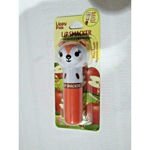 Lip Smacker Lippy Pals Fox Flavor Foxy Apple net wt .14oz