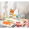 simpa Multicolour Highball Glasses 330ml Set of 6