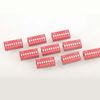 20pcs 8 Dip Switches, 2 Row Slide Type Switch 2.54mm PCB On-Off Toggle Switch for Circuit, Breadboard