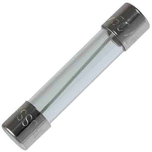 Witonics 6A 250V Slow-Blow Glass Fuses 6x30mm (Pack of 5)