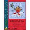 Mouseloft Mini Cross Stitch Kit - Robin's New Wellies, Christmas Collection