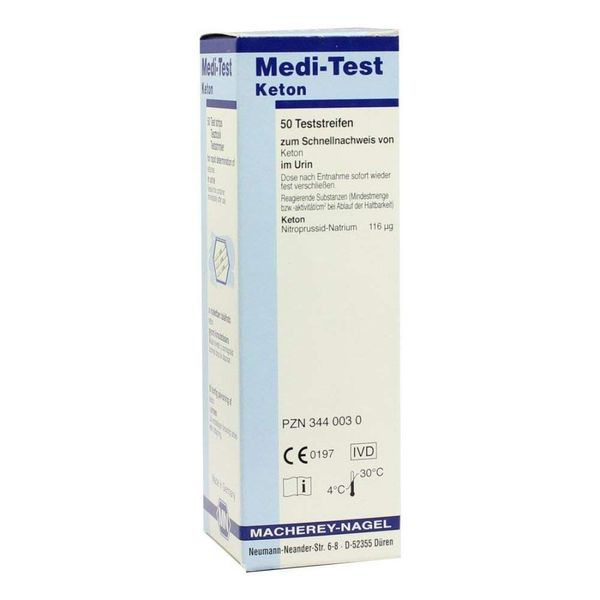 MEDI-TEST Ketone Test Strips Pack of 50