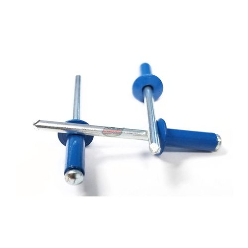 Chevron Blue 1/8" Small Aluminum Head with Steel Mandrel Pop Rivets Fasteners