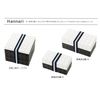 Lunch Box hannari Length Square Small Black (Upper) 200ml, (Lower) 300ml T – 46504