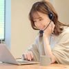 Sanwa Supply MM-HS406BK Wired Headset, 4 Pole Mini Plug Connection, Unidirectional Microphone, Tablet, Smartphone, PC