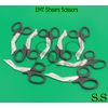 12 EMT Shears Scissors 7.25" Black Bandage Paramedic