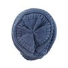 C.C Trendy Warm Chunky Soft Stretch Cable Knit Beanie Skully, Dk Denim