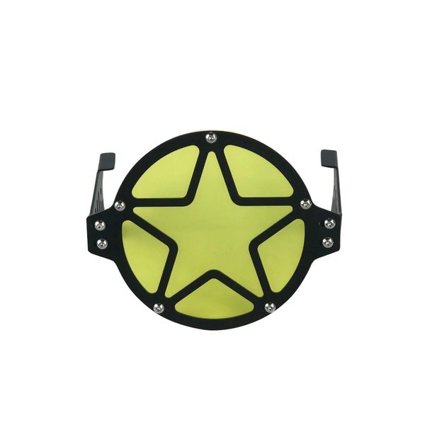 Mr Quick Honda Monkey 125/DAX125 Headlight Guard Yellow