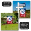 Philadelphia 76ers Double Sided Garden Flag
