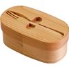 Yamako Wappa Lunch Box with Fork 854493