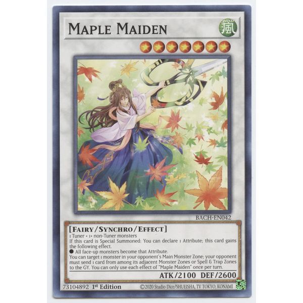 Maple Maiden - BACH-EN042 - Common - 1st Edition
