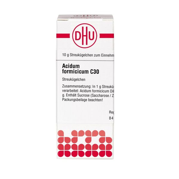 DHU Acidum formicicum C30 Streukügelchen, 10 g Globuli