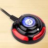sourcing map PC Desktop Power Button Switch, 170cm Desktop PC Computer Case Power On/Off Reset HDD Push Button Switch - Length 67 inch