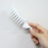SF-1-10 Folding Brush, White, OP Bag, 10 Pieces
