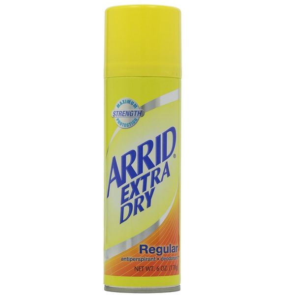 Arrid Deodorant 6 Ounce Aerosol Xx Extra Dry Regular (177ml) (2 Pack)