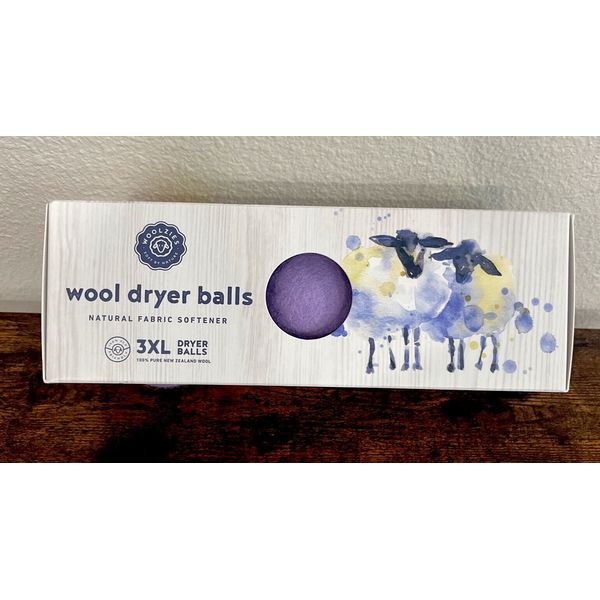 3 XL Woolzies WOOL DRYER BALLS Our Big Wool Spheres Are THE Best Fabric Softener