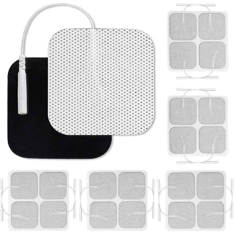 VYTALINE TENS Machine electrodes Pads Replacement 5x5cm 20 Pcs, Latex ...