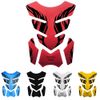 Red 3D Rubber Motorcycle Tank Protector - Anti Slip, Waterproof - Soft Pad