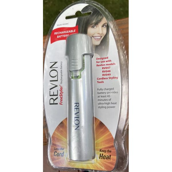 Revlon RV046C: FreeStyler Rechargeable Replacement Battery - Silver