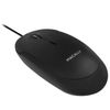 Macally DYNAMOUSE-B USB Optical Silent Click Mouse With 2 Buttons, Scrollwheel and DPI Button for Mac and PC, Black Black