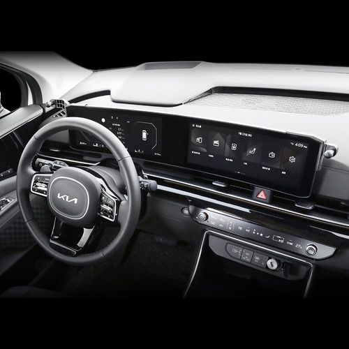 FICS Side Monitor Phone Holder Compatible with SX, SX Prestige Trim of KIA Carnival 2025(12.3" Cluster) Carnival 2025 Customized Phone Holder