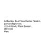 AllBambu Plant Based Dental Floss Glass Dispenser With 1 Roll Inside Panda