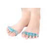 Toe Corrector Separator Bunion Gel Straightener Hammer Silicone Separators (Small)
