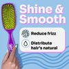 Wet Brush Shine Enhancer Hair Brush, Purple