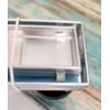 Neodrain 24-Inch Linear Shower Drain w/Tile Insert Grate, 304 Stainless PVC Base