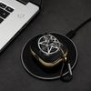 Satanic Goat Head Design Case Compatible with AirPods Case 3 2021 with Keychain Shockproof Protective