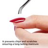 BLUESKY No Wipe Top and Base Coat (10 ml), Long-Lasting, Shiny Finish, Suitable for Artificial and Natural Nails, Easy to Use Under UV or LED Lamp