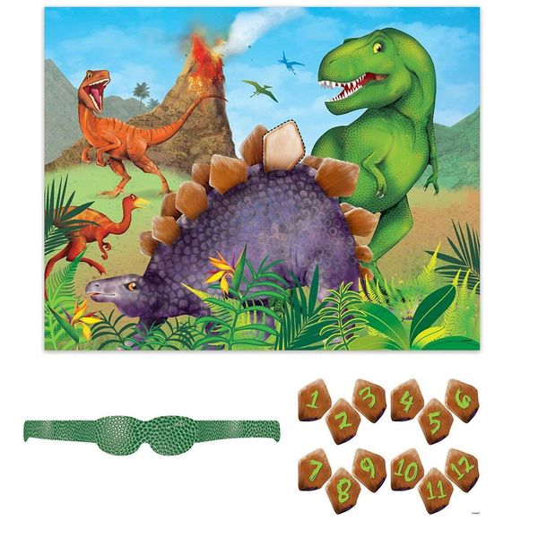 Unique Party 58308 - Dinosaur Party Game for 12