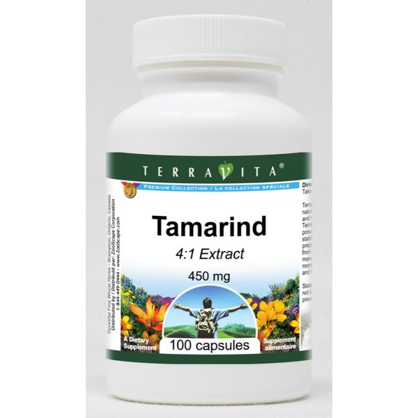 Tamarind 4:1-450 mg (100 Capsules, ZIN: 521500)