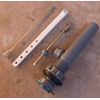 Bathroom Sink Drain Assembly Kit - Pop-Up Chrome Sliver - Plastic, 1-1/4"