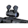 Lancer Tactical CA-412BN Airsoft Red & Green Dot 1X Scope - Black