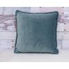 Paoletti Freya Polyester Duck Egg Cushion Cover, 45 x 45 cm