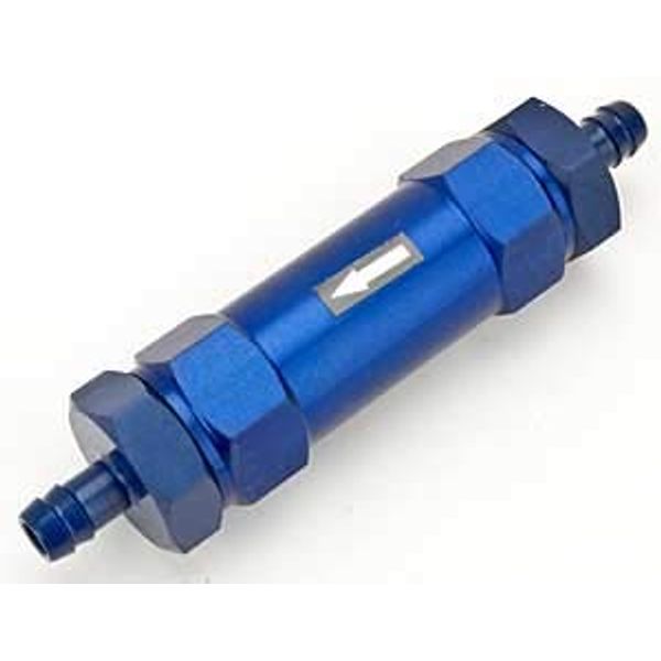 Jaz 3/8" Barbed Blue Fuel Filter