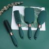 4 Pcs Hair Brush Set Anti Static Massage Oval Comb Round Hair Brush Air Cushion Vent Hair Brush Detangling Paddle Comb Hairbrush for Women Men