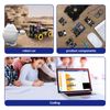 ACEBOTT Smart Robot Car Kit, 4WD Remote Control Car Compatible with Arduino IDE, Electronics Programming Project/STEM Educational/Science Coding Kit for 12+ Teens Adults (Smart Car with Camera Pack)