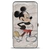 Buckle-Down Women's Wallet, Mickey Mouse, 7" x 4"