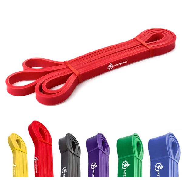 Intent Sports Pull up Assist Band (Red)