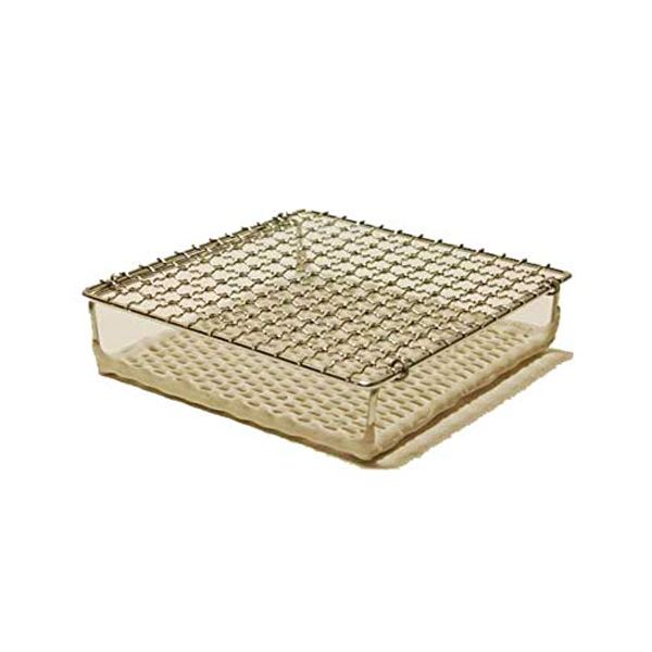 [Round Criss Cross Chain Link] Ceramic Roasting Small