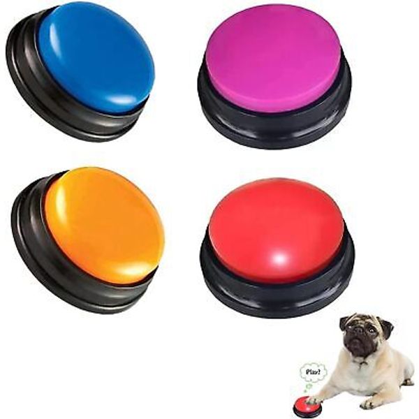 Voice Recording Button for Communication Pet Training Buzzer, 30 Second...