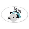 CafePress Tool Time Sticker Oval Car Bumper Sticker(10-Pack)