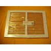 NEW WHITE 12" X 8" RETURN COLD AIR GRILLE LOUVER VENT COVER