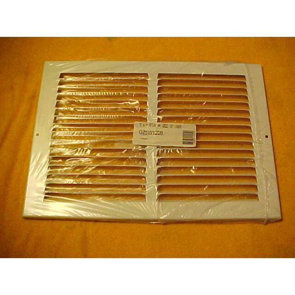 NEW WHITE 12" X 8" RETURN COLD AIR GRILLE LOUVER VENT COVER